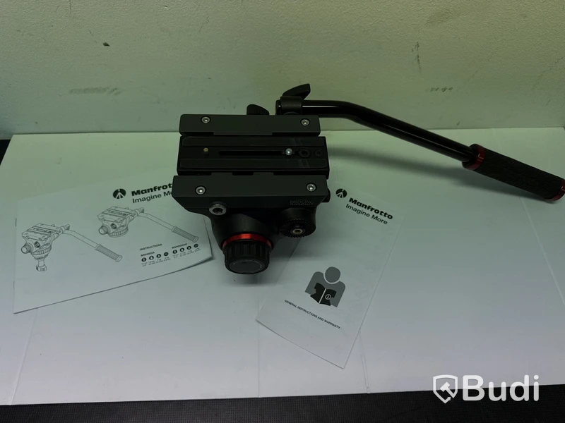 Manfrotto Pro videohuvud medium plan undersida