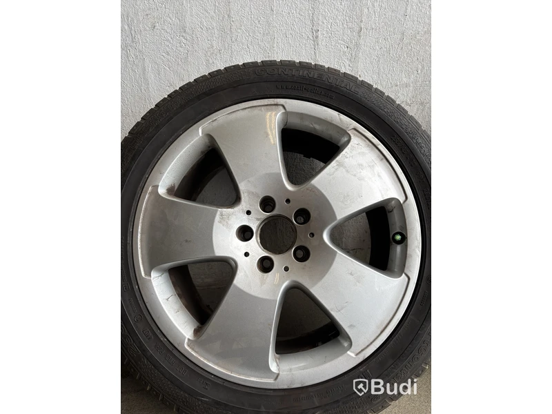 4 st. Däck på fälgar, Contineltal 255/45 R 18 99Y