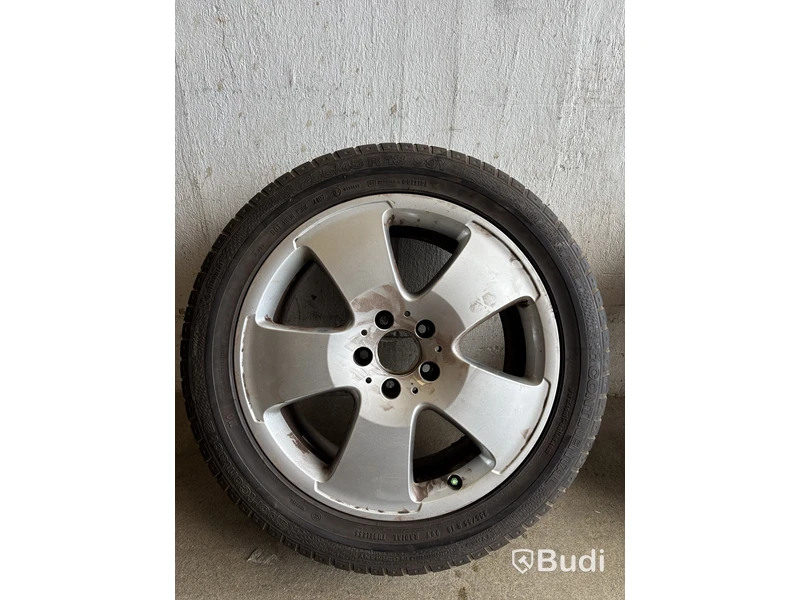 4 st. Däck på fälgar, Contineltal 255/45 R 18 99Y