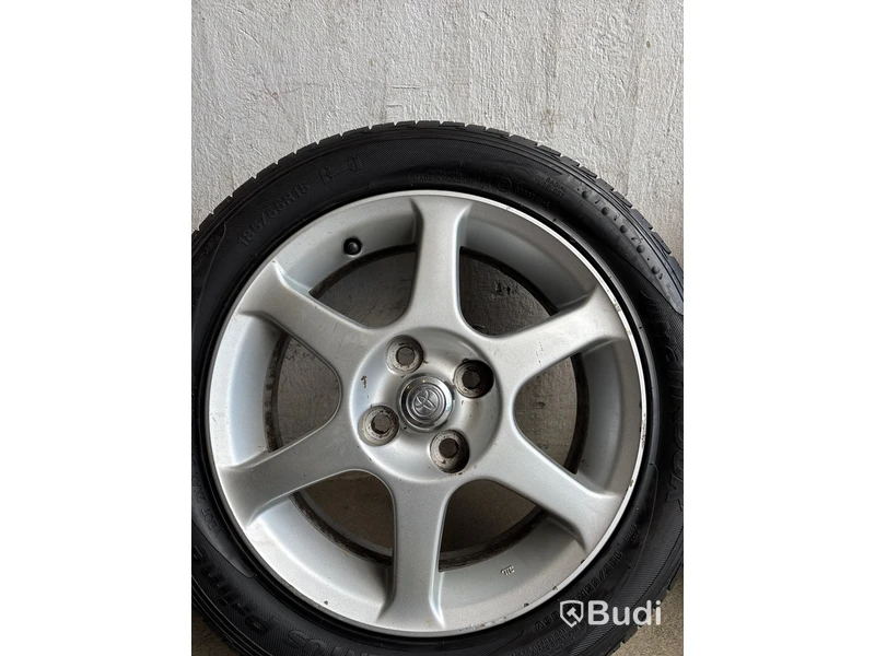 4 st. Däck på fälgar, Ventus prime 185/55 R15