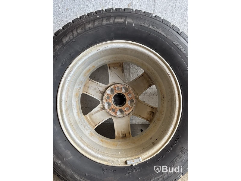 4 st. Däck på fälgar, Michelin 225/70 R 16