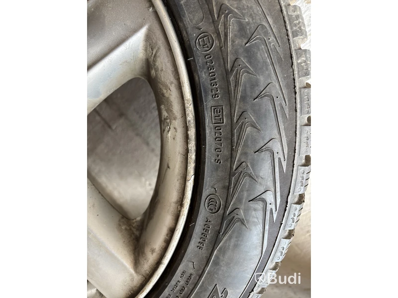 4 st. Däck på fälgar, Hakkapelitta 7 205/55 R16 91T