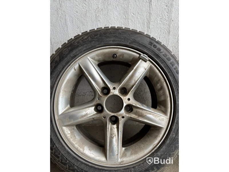 4 st. Däck på fälgar, Hakkapelitta 7 205/55 R16 91T