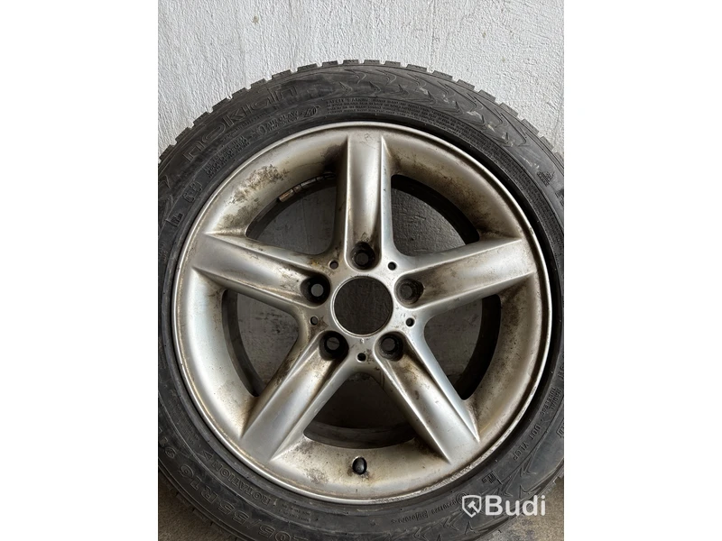 4 st. Däck på fälgar, Hakkapelitta 7 205/55 R16 91T