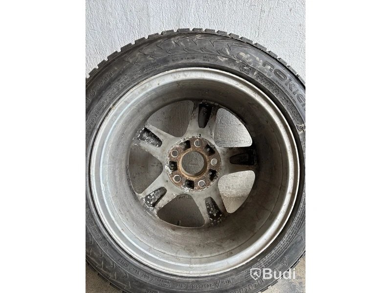 4 st. Däck på fälgar, Hakkapelitta 7 205/55 R16 91T