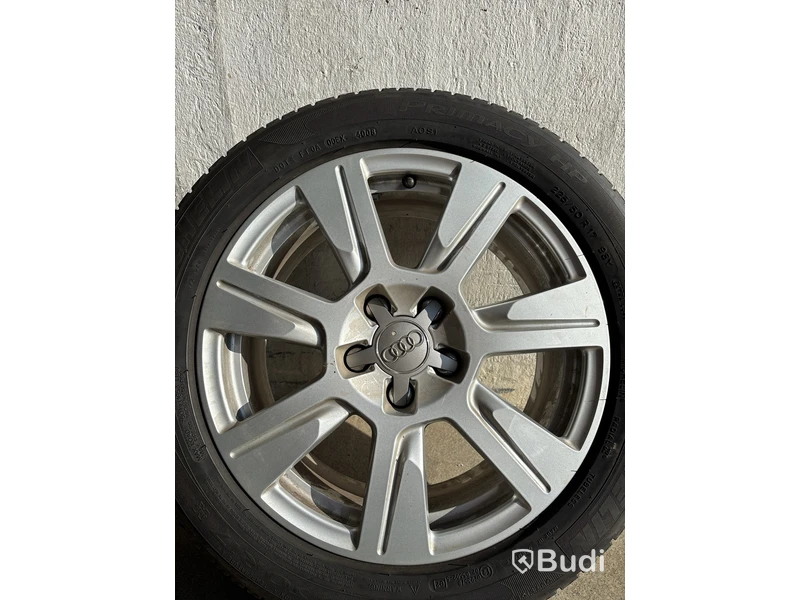 4 st. Däck på fälgar, Michelin Primacy HP 225/50 R17 98Y