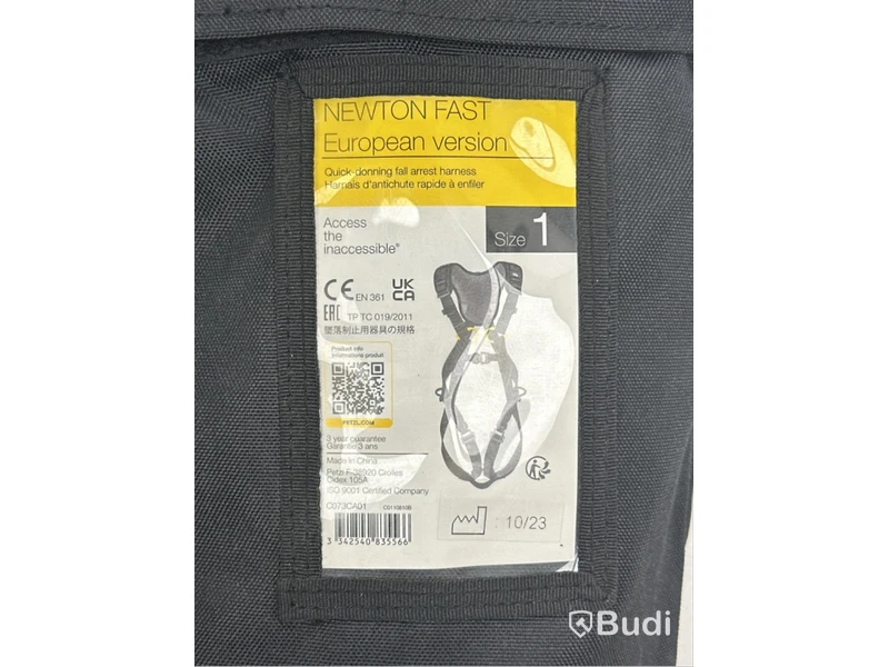Parti med klätterredskap Petzl