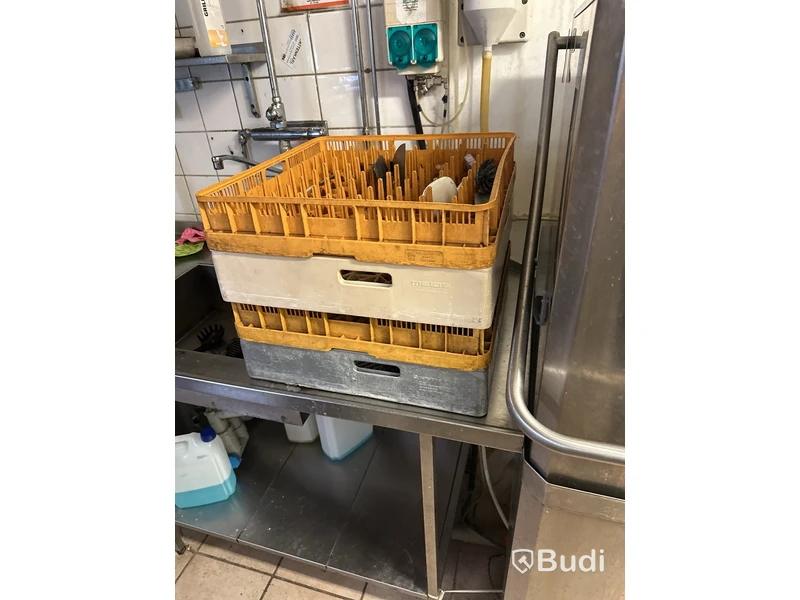 Rostfri bänk liten