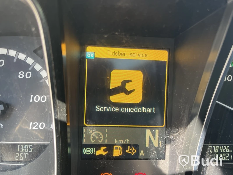 Ekipage MERCEDES BENZ 963-0-C ACTROS -2015 | DIESEL | Reparationsobjekt släpreg: EUX235