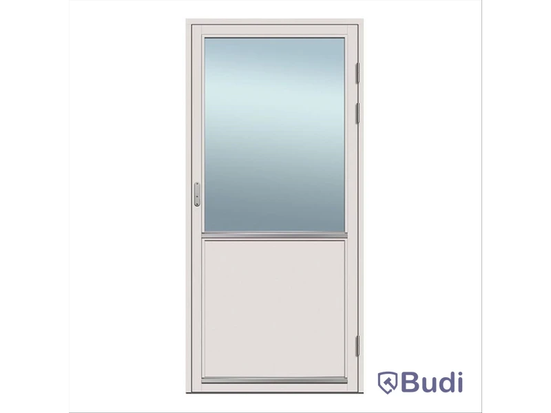 ALTANDÖRR SOLID ELEMENTS VHED 3-GLAS TRÄ VIT 10X21 HÖGER