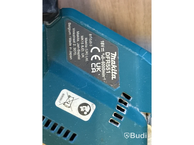 7 st batterimaskiner Makita
