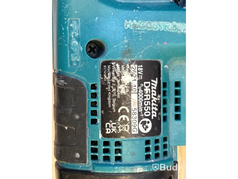 8 st batterimaskiner Makita