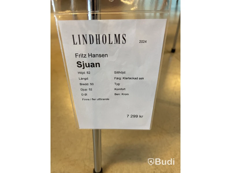 Stol Fritz Hansen Sjuan. Ord. pris inkl. moms: ca 7299 kr