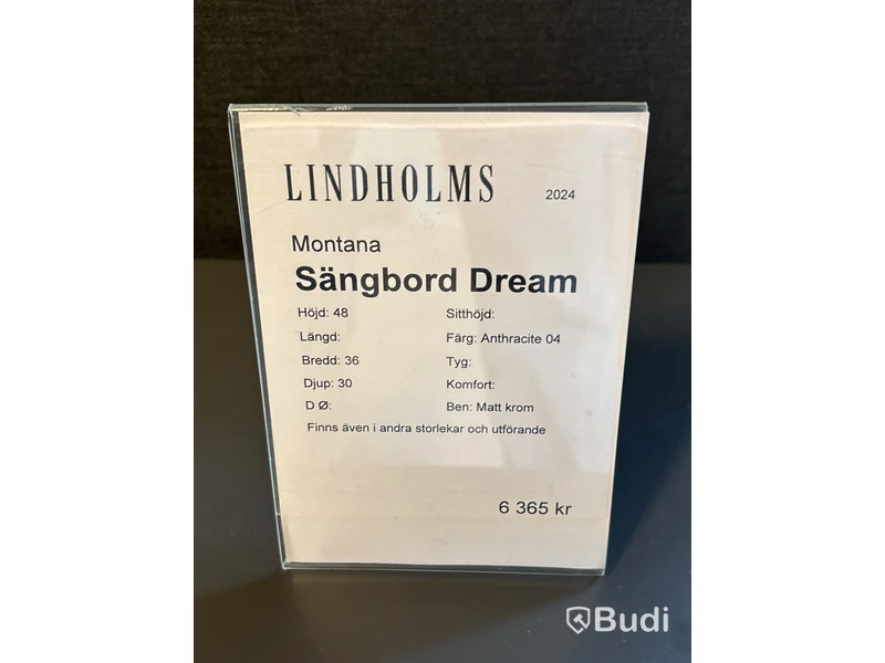 Sängbord Dream. Ord. pris inkl. moms: ca 6365 kr