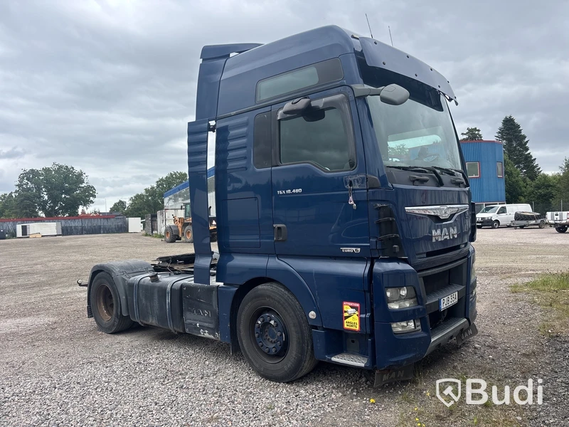 Dragbil MAN TGX 18.480 -2013 | XXL-hytt | Reparationsobjekt