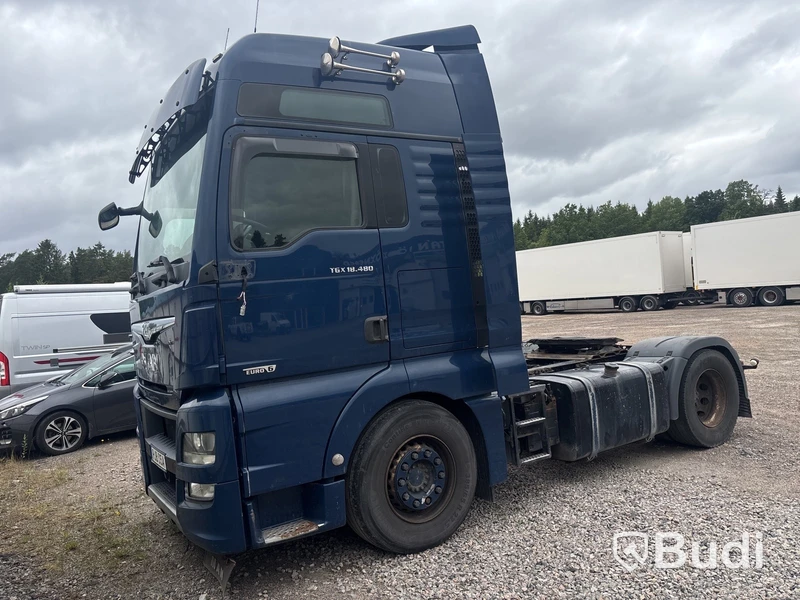 Dragbil MAN TGX 18.480 -2013 | XXL-hytt | Reparationsobjekt