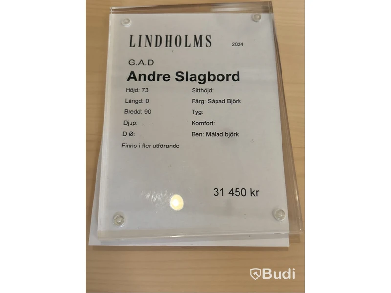 Slagbord / Matbord  G.A.D. Andre.  Ord. pris inkl. moms: ca 31 450 kr