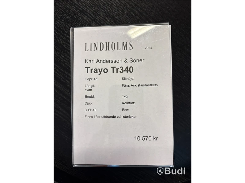 Rullbord Karl Andersson & Söner. Tray T340. Ord. pris inkl. moms: ca 10 570 kr