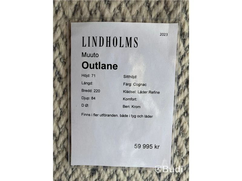 Soffa Muuto Outlane. Ord. pris inkl. moms: ca 59 995 kr