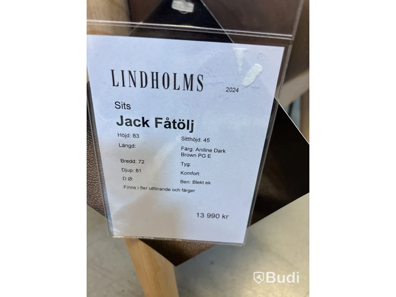 Fåtölj Sits Jack ord. pris inkl. moms: ca 13 990 kr