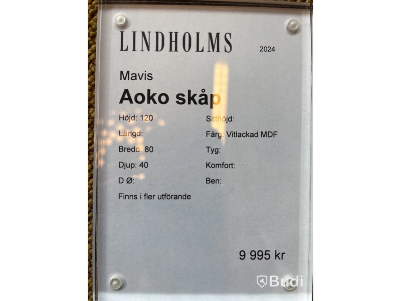 Skåp Mavis Aoko. Ord. pris inkl. moms: ca 9995 kr