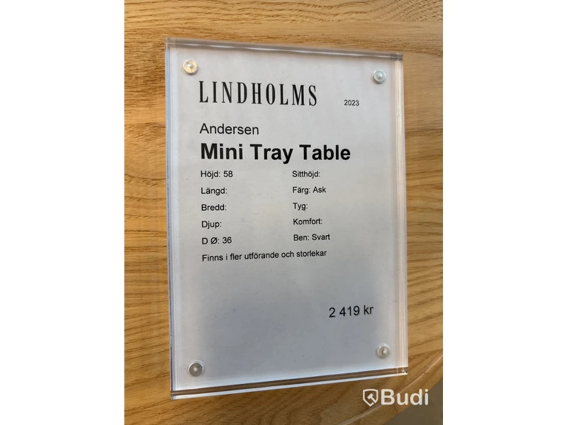 Brickbord Andersen Mini Tray Table. Ord. pris inkl. moms: ca 2419 kr