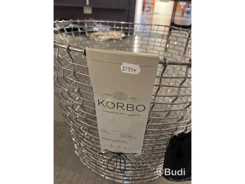 3 st. korgar Korbon, Totalt od. pris inkl. moms: ca 6395 kr