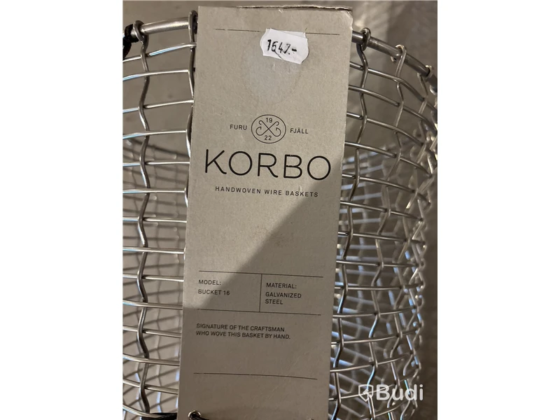 3 st. korgar Korbon, Totalt od. pris inkl. moms: ca 6395 kr