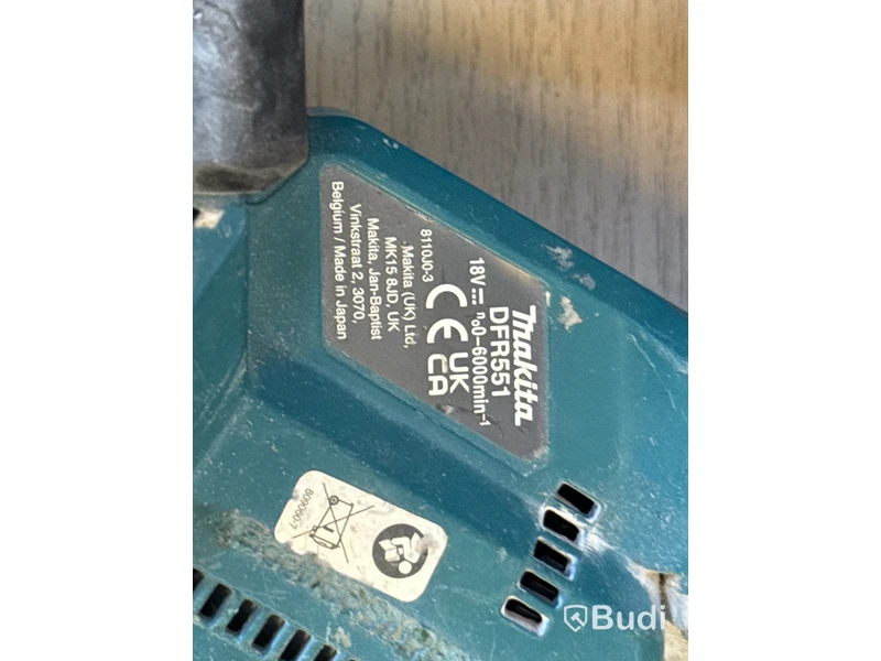 5 st batterimaskiner Makita