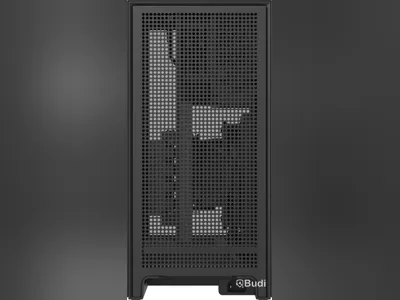 Datorchassi NZXT H1 svart