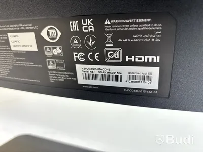 Datorskärm AOC CU34P2C