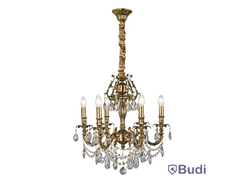 KRISTALLKRONA ANETA LIGHTING VERSAILLES GULD
