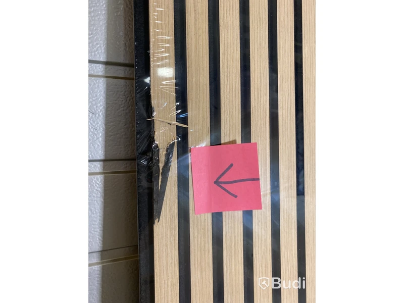 7 st. AKUSTIKPANEL B!DESIGN SVENDBORG EK 2400X520X18MM