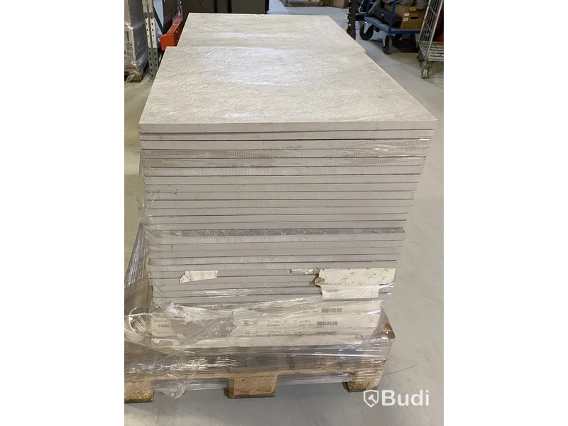 44,64 kvm Kakel Bricmate Z66 QUARTZIT PEARL 60x60 cm, UTOMHUS