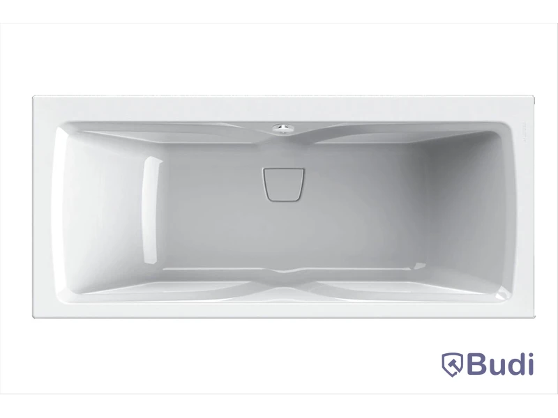 Badkar Allibert Sylene Duo 180x80 cm, vit