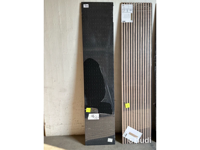 4 st. AKUSTIKPANEL B!DESIGN SVENDBORG VALNÖT 2400X520X18 MM
