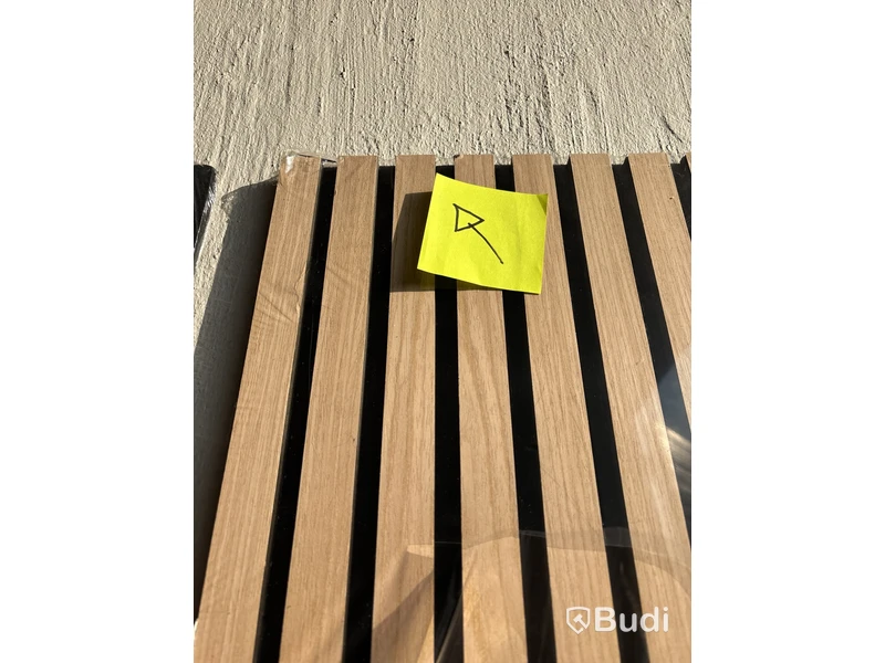 4 st. Akustikpanel ACU-LINE Ek svart