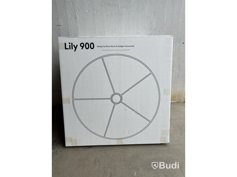 Ljusabsorberande lampa Abstracta Lily 900, Blazer