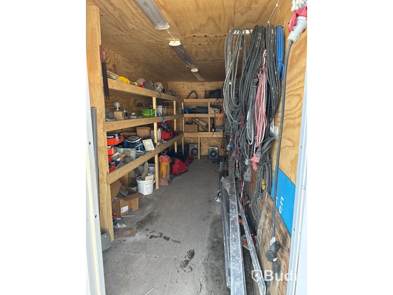 20 fots isolerad container med säkerhetsdörr | inkl. Innehåll