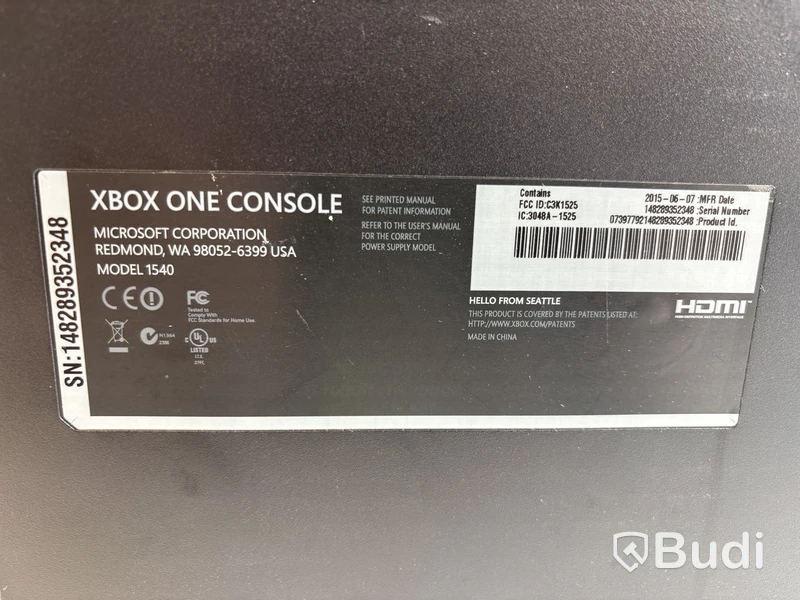 Konsol Xbox One 500GB inkl. handkontroll