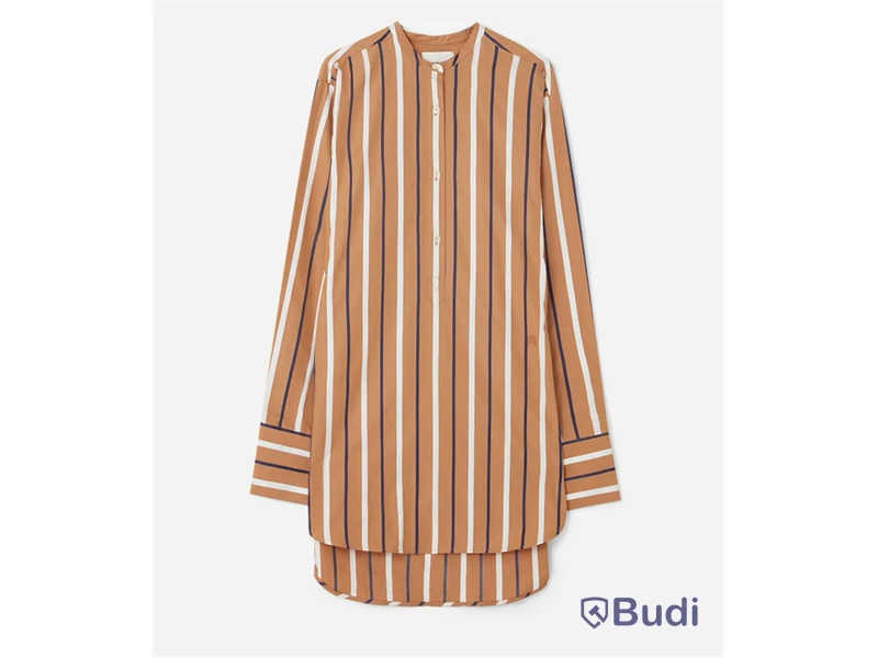 Skjorta Teurn, John shirt, guldbrun, stl. 34