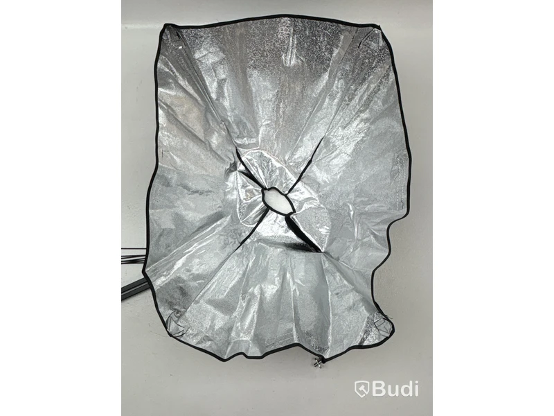 Softbox med stativ och väska