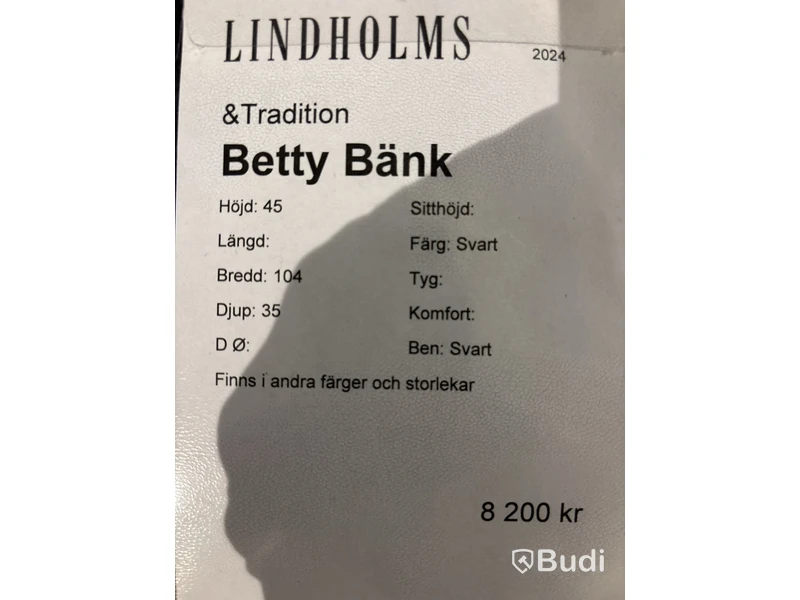 Bänk & Tradition, Betty. Ord. pris inkl. moms: ca  8200 kr