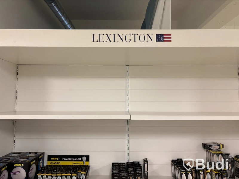 Butikshylla Lexington. Ord. pris inkl. moms: ca 1500 kr