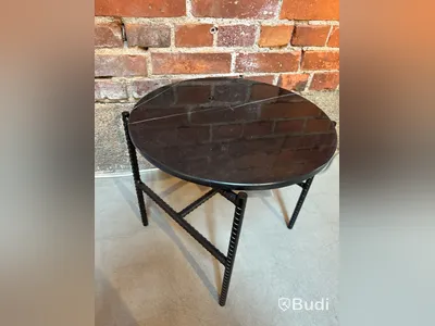 Soffbord Hay, Rebar table, marmor