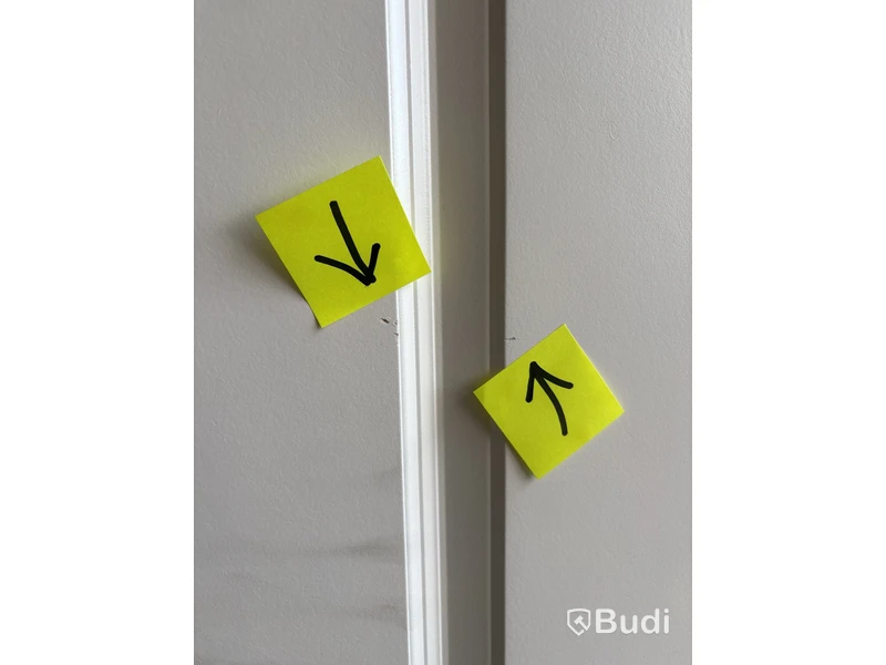 Innerdörr 9x21, vit