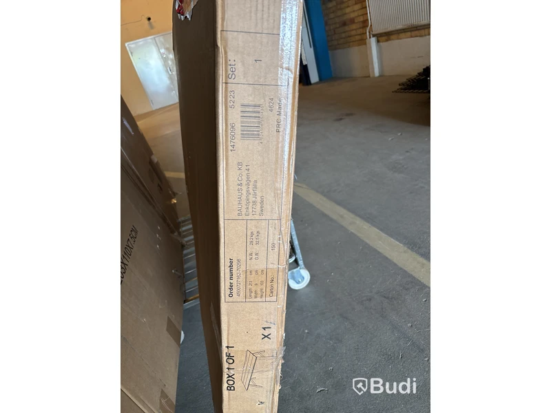MATBORD SUNFUN ASKERSUND 100X210CM SVART