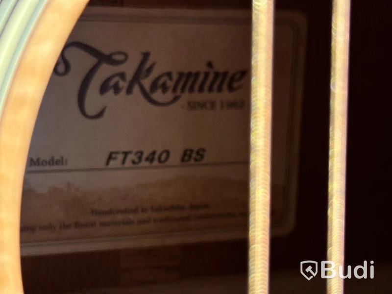 Gitarr Takamine FT340BS Dreadnought - Ordpris 17 950:-