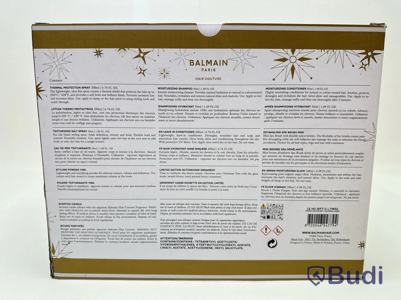 Hårvårdsjulkalender Balmain Paris