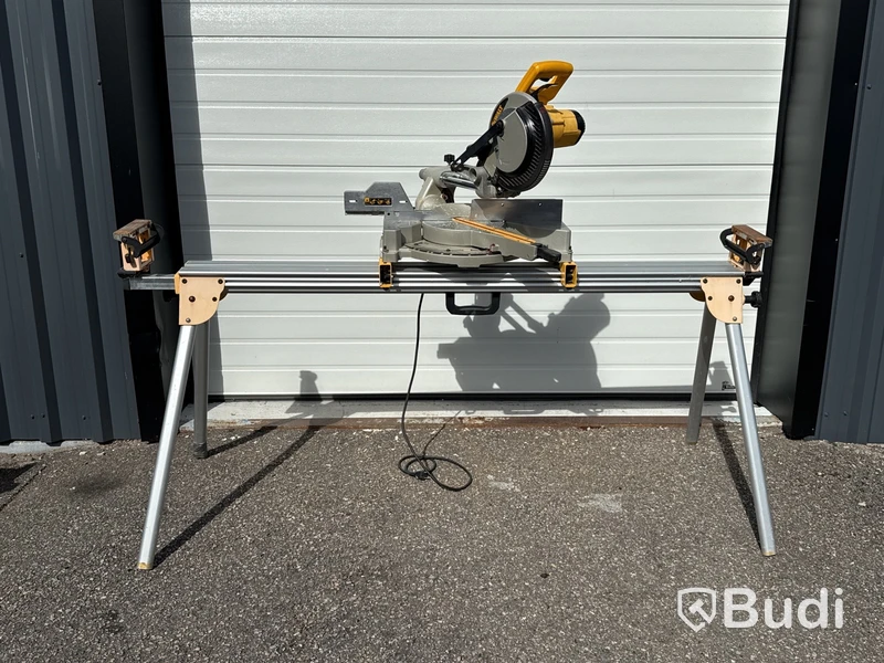 DeWalt kap-& gersåg med stativ